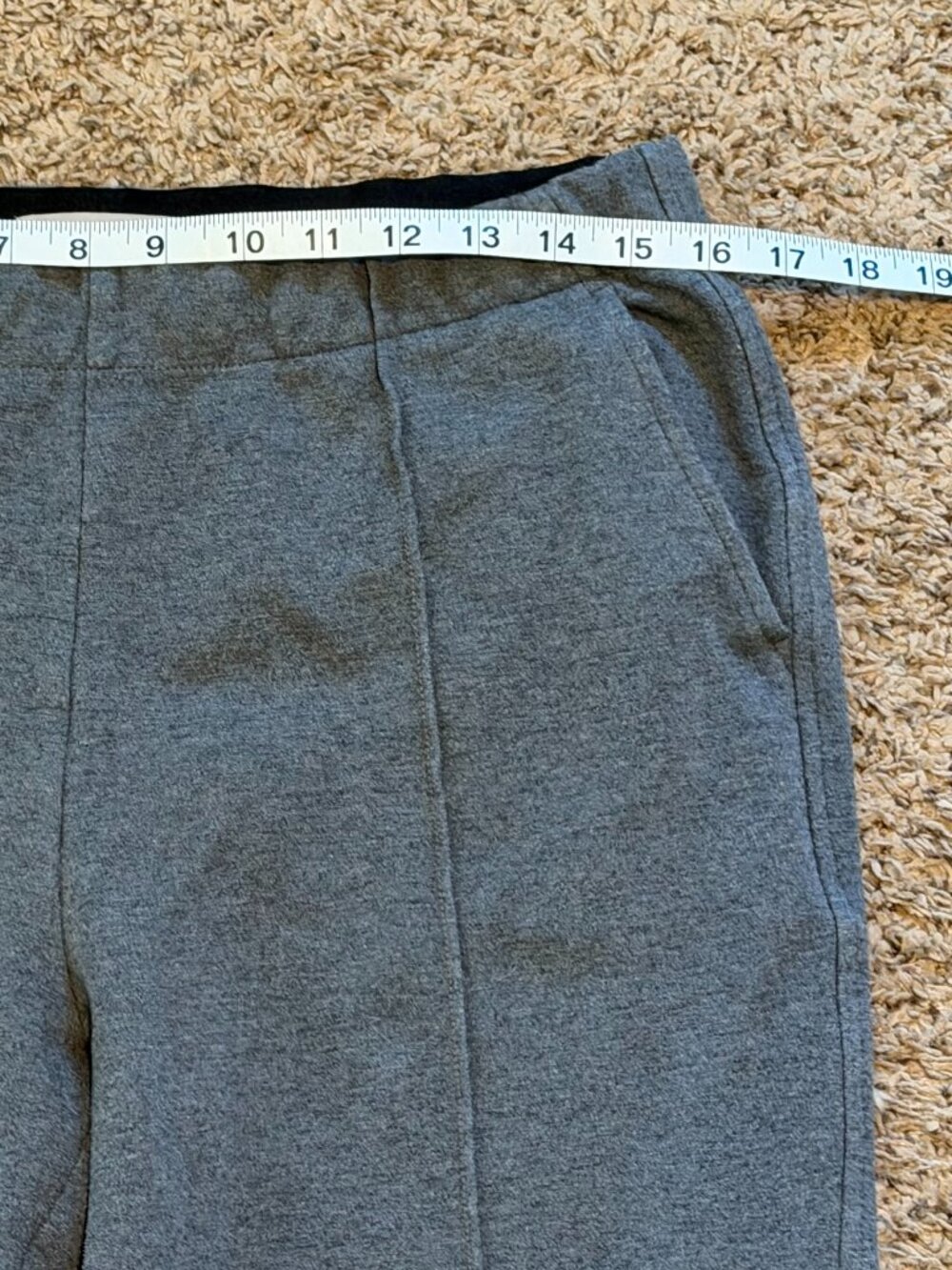 Everlane The Dream Pant Heathered Charcoal Gray Large L - Picture 11 of 12